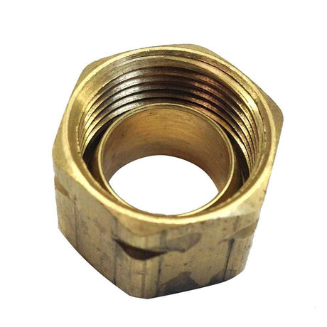 Uflex USA Qualifies for Free Shipping Uflex 3/8 Brass Compression Nut with Furrule #61CA-6 #71004K