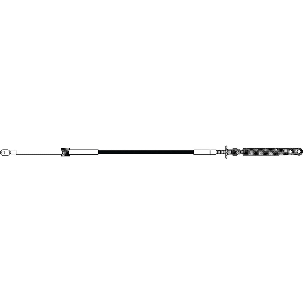 Uflex USA Qualifies for Free Shipping Uflex 9' C4 Engine Control Cable OMC-Johnson-Evinrude #C4X09