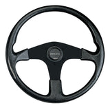 Uflex USA Qualifies for Free Shipping Uflex Black Aluminum Spoke Black Soft Touch Grip 13.8" Dia #CORSE-B/B