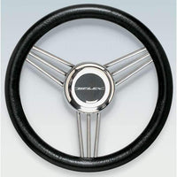 Uflex USA Not Qualified for Free Shipping Uflex Black EQ 3-Spoke Steering Wheel #V25B