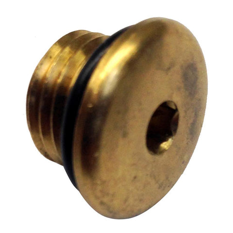 Uflex USA Qualifies for Free Shipping Uflex Brass Plug with O-Ring for Compensating Line Up Helms #71928P