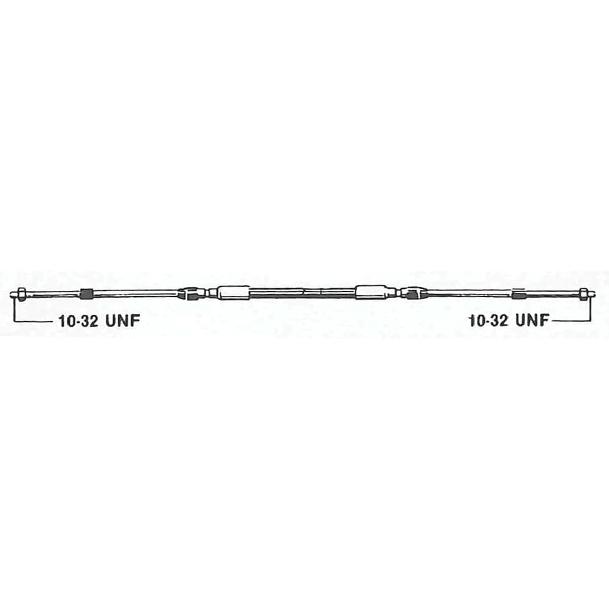 Uflex USA Qualifies for Free Shipping Uflex C2 Control Cable 10' #C2X10
