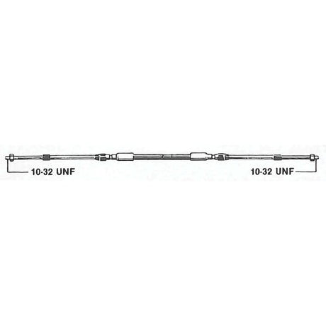 Uflex USA Qualifies for Free Shipping Uflex C2 Control Cable 10' #C2X10