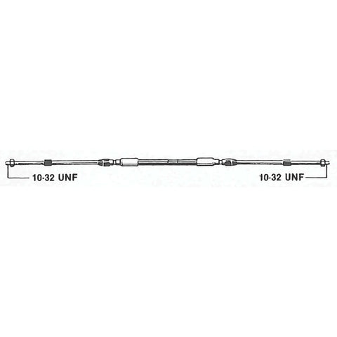 Uflex USA Qualifies for Free Shipping Uflex C2 Control Cable 10' #C2X10