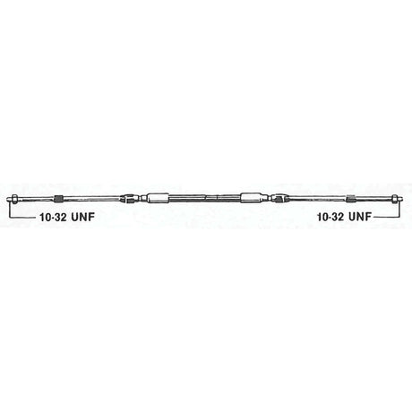 Uflex USA Qualifies for Free Shipping Uflex C2 Control Cable 12' #C2X12