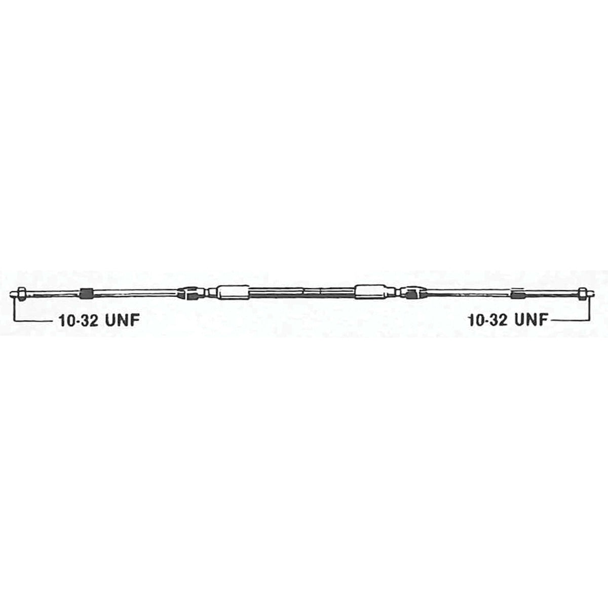 Uflex USA Qualifies for Free Shipping Uflex C2 Control Cable 12' #C2X12