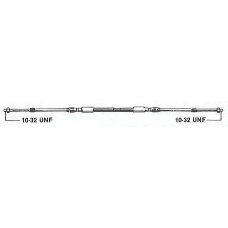 Uflex USA Qualifies for Free Shipping Uflex C2 Control Cable 13' #C2X13