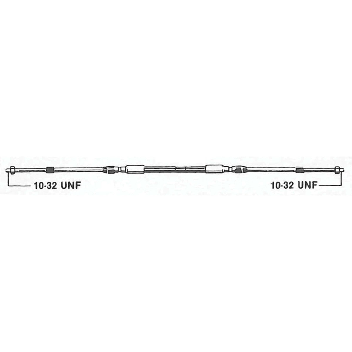 Uflex USA Qualifies for Free Shipping Uflex C2 Control Cable 17' #C2X17