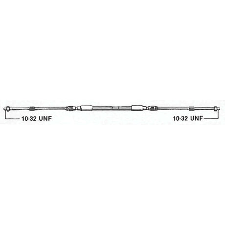 Uflex C2 Control Cable 18' #C2X18