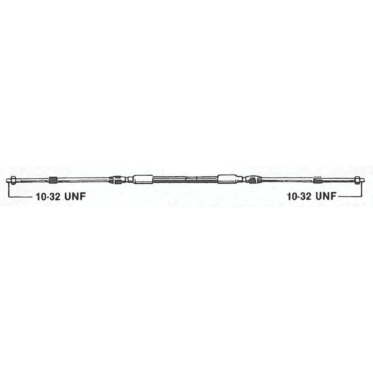 Uflex C2 Control Cable 18' #C2X18