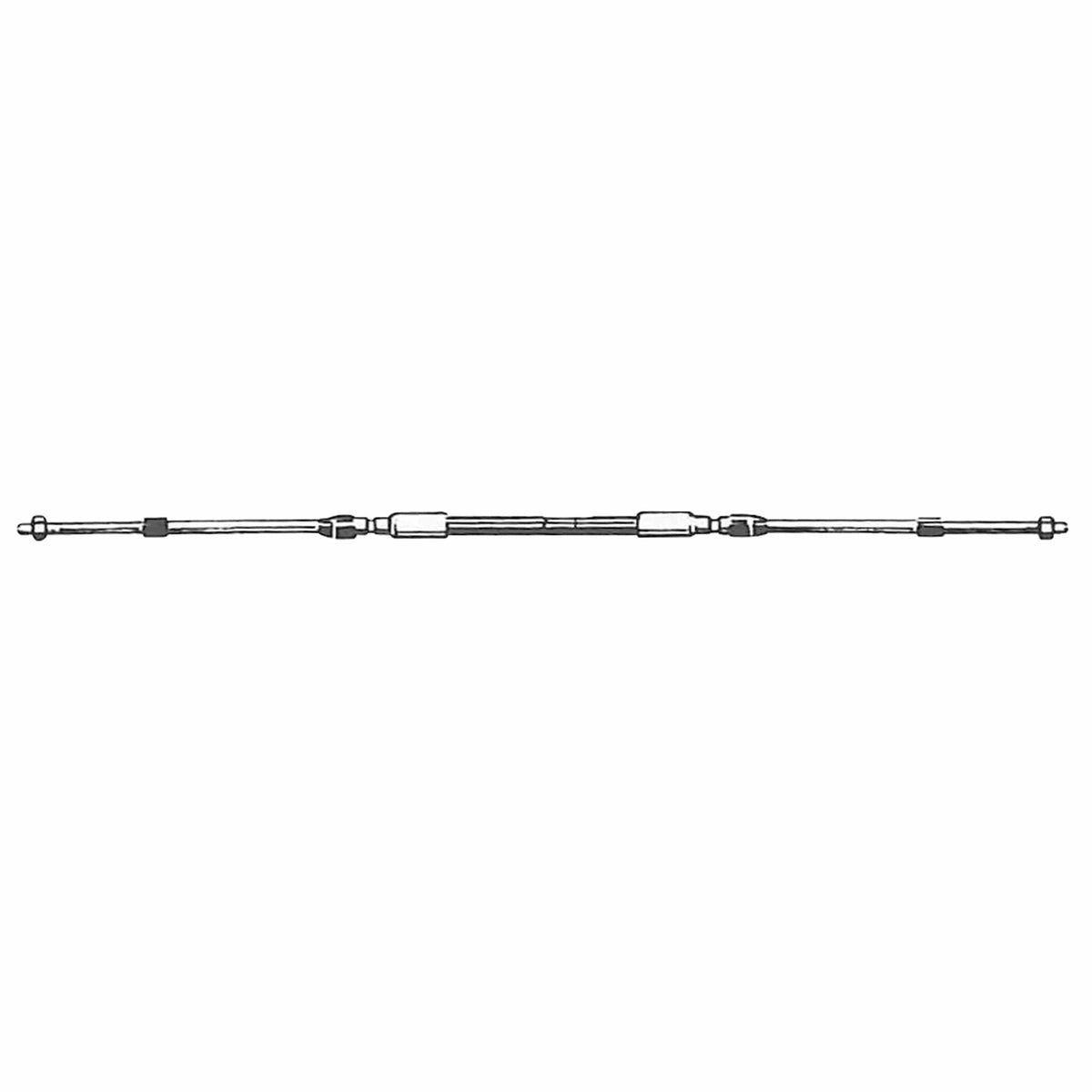 Uflex Engine Control Cable 3300 Style 8' #C2X08