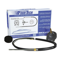Uflex USA Not Qualified for Free Shipping Uflex Fourtech 7' Black Mach Rotary Steering System #FOURTECHBLK07