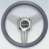Uflex USA Not Qualified for Free Shipping Uflex Grey EQ 3-Spoke Steering Wheel #V25G