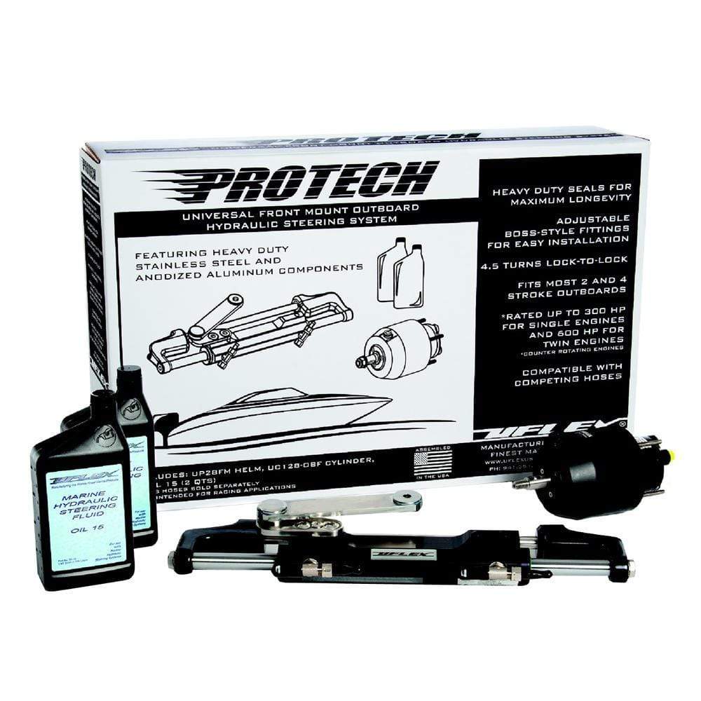 Uflex USA Not Qualified for Free Shipping Uflex Protech 1.0 Front Mount OB Hydraulic System No Hoses #PROTECH 1.0