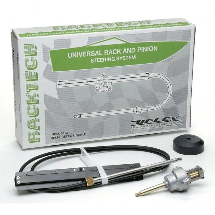 Uflex USA Qualifies for Free Shipping Uflex Rack & Pinion Steering Kit with 22' Cable #RACKTECH22