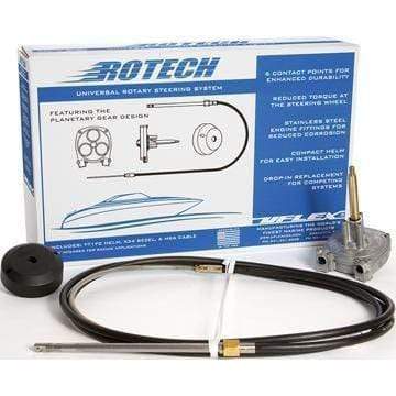 Uflex USA Qualifies for Free Shipping Uflex Rotary Steering Kit with 19' Cable #ROTECH19FC