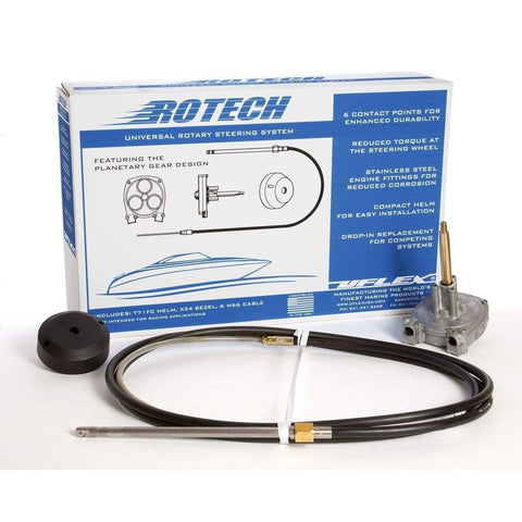 Uflex USA Qualifies for Free Shipping Uflex Rotech Rotary Steering Kit with 8' Cable #ROTECH08FC