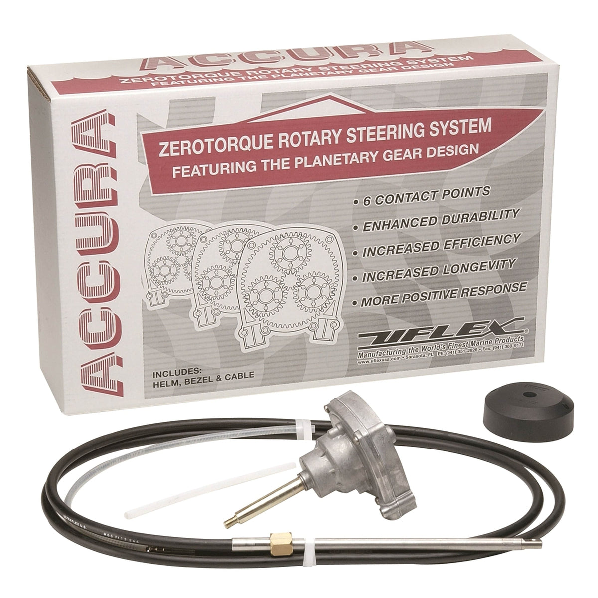 Uflex USA Qualifies for Free Shipping Uflex U.S.A.. Rotary Steering Package 16' #ACCURA16