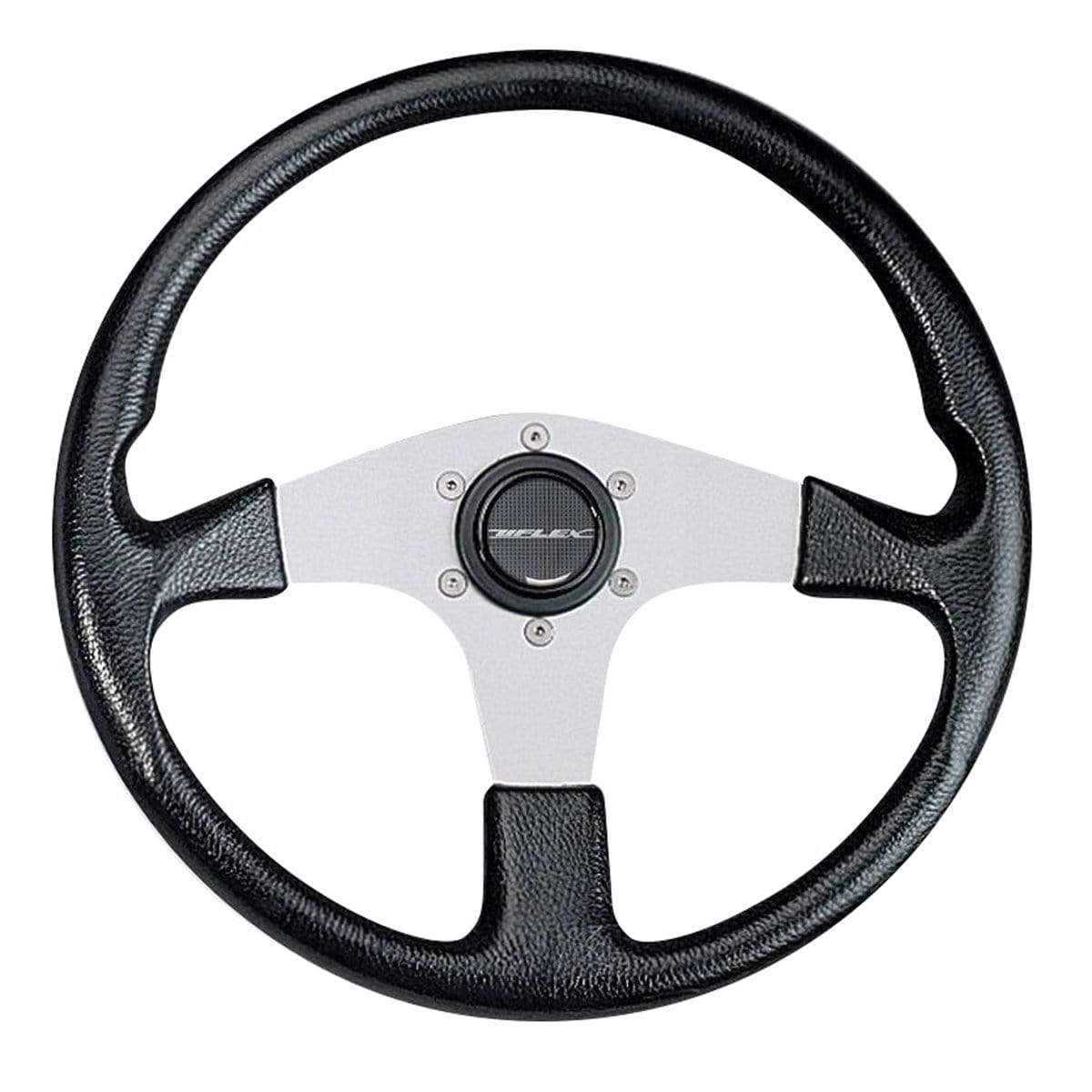 Uflex USA Qualifies for Free Shipping Uflex USA Black PCV Grip Silver Spoke #CORSE-B/S