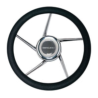 Uflex USA Qualifies for Free Shipping Uflex V01 Series Steering Wheel Black Wrapped Leather #42958K