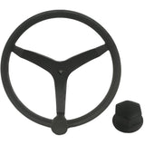 Uflex USA Qualifies for Free Shipping Uflex V46b SS Steering Wheel W/Speed Knob & Nut Black #V46B KIT