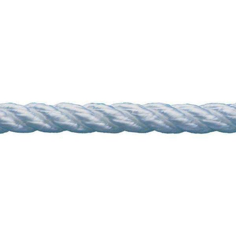 Unicord Oversized - Not Qualified for Free Shipping Unicord 1/2" x 600' White Twisted Nylon Rope #100064