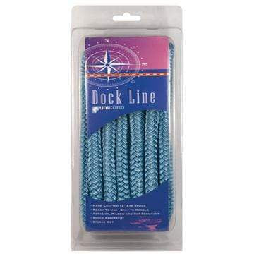 Unicord Qualifies for Free Shipping Unicord Dock Line 1/2" x 15' Carrblu Braid #460182