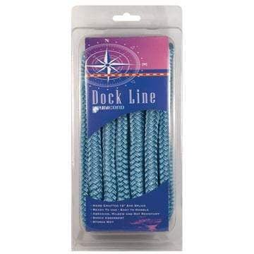 Unicord Qualifies for Free Shipping Unicord Dock Line 3/8" x 15' Carrblu Braid #460144