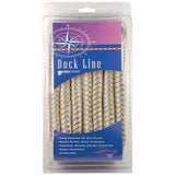 Unicord Qualifies for Free Shipping Unicord Dock Line 3/8" x 25' Double Braided Nylon Gold/White #458486