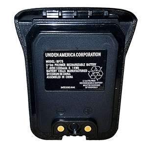 Uniden Qualifies for Free Shipping Uniden Battery Pack for MHS75 #BBTG0927001