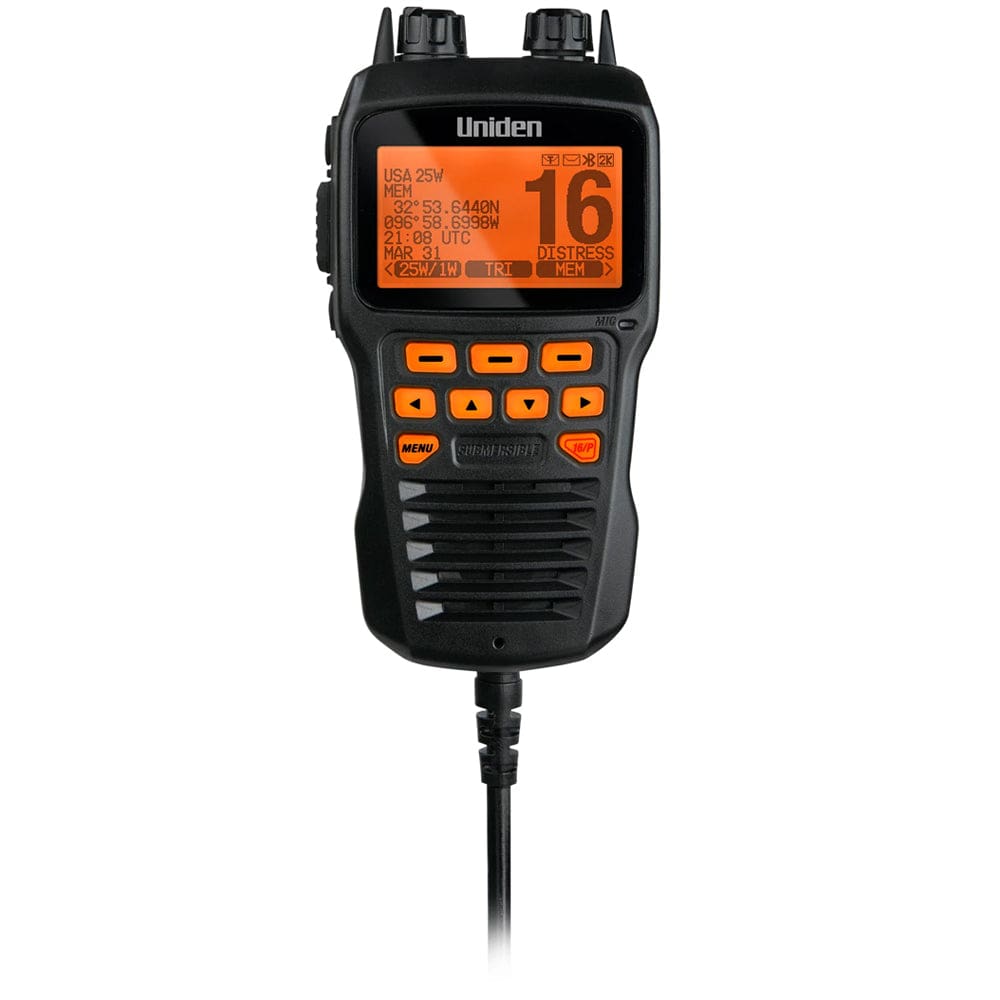 Uniden Qualifies for Free Shipping Uniden Remote Mic for UM725 VHF Radios Black #UMRMICBK