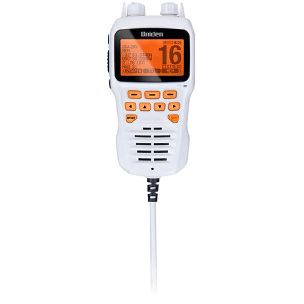 Uniden Qualifies for Free Shipping Uniden Remote Mic for UM725 VHF Radios White #UMRMIC