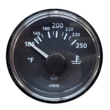 VDO Qualifies for Free Shipping VDO 2-1/16" Water Temp 250 F Gauge Kit with Sender #A2C53413355-K1