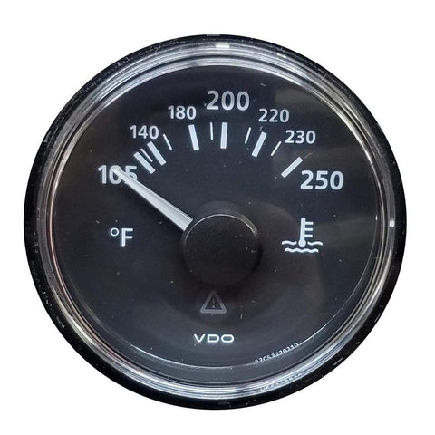 VDO Qualifies for Free Shipping VDO 2-1/16" Water Temp 250 F Gauge Kit with Sender #A2C53413355-K1