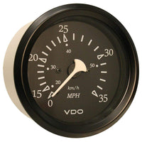 VDO Qualifies for Free Shipping VDO Allentare Black 35 MPH 3-3/8