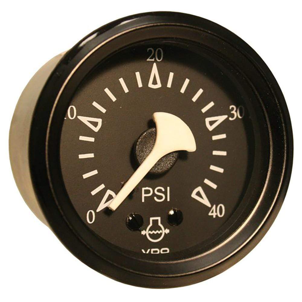 VDO Qualifies for Free Shipping VDO Allentare Black 40 PSI Mechanical Water Pressure #150-11806