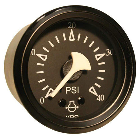VDO Qualifies for Free Shipping VDO Allentare Black 40 PSI Mechanical Water Pressure #150-11806
