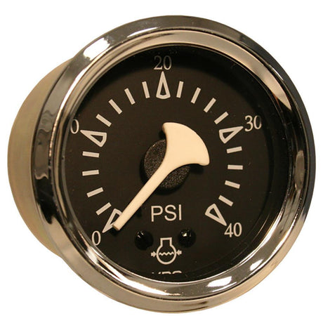 VDO Qualifies for Free Shipping VDO Allentare Black 40 PSI Mechanical Water Pressure Gaug #150-11278
