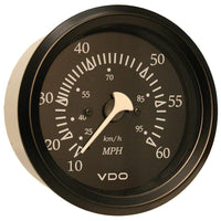 VDO Qualifies for Free Shipping VDO Allentare Black 60 MPH 3-3/8