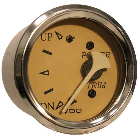 VDO Qualifies for Free Shipping VDO Allentare Teak Trim Gauge for Evinrude/Johnson #382-12288