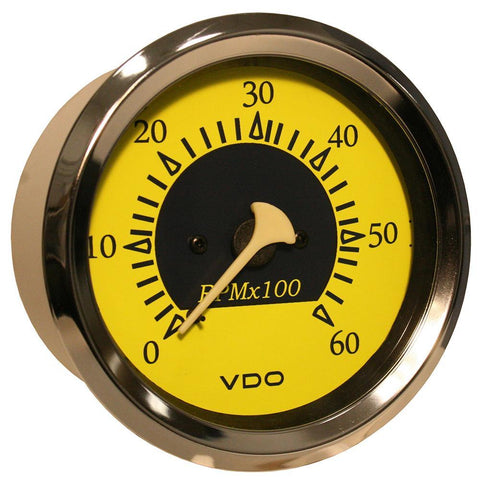 VDO Qualifies for Free Shipping VDO Allentare Yellow/Blue 6000 RPM 3-3/8" 85mm #333-14757