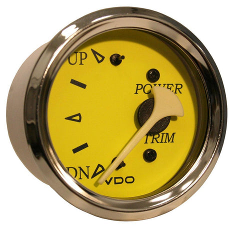 VDO Qualifies for Free Shipping VDO Allentare Yellow/Blue Trim Gauge for Mercury/ #382-14762