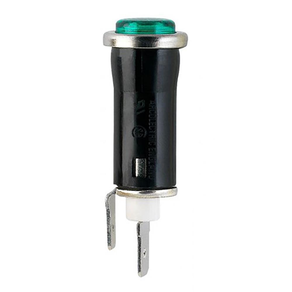 VDO Qualifies for Free Shipping VDO Green Snap-In Panel Mount Light 12v #600-845