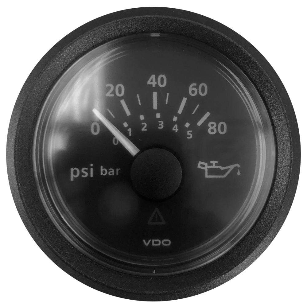 VDO Marine 2-1/16" Viewline Oil Pressure Gauge #A2C5341300601