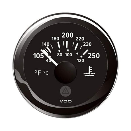 VDO Qualifies for Free Shipping VDO Marine 2-1/16" Viewline- Temperature Gauge #A2C59514176