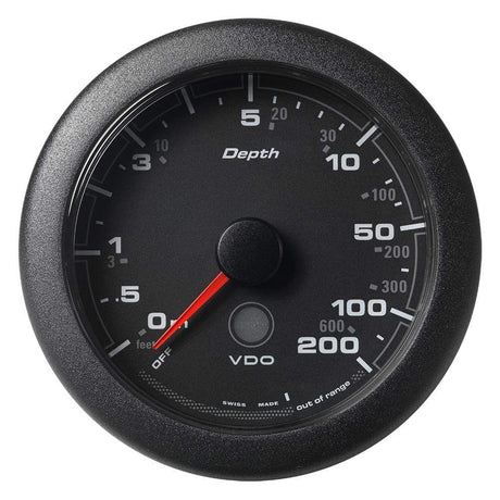 VDO Qualifies for Free Shipping VDO Marine 3-3/8" Oceanlink Depth Gauge #A2C1957360001