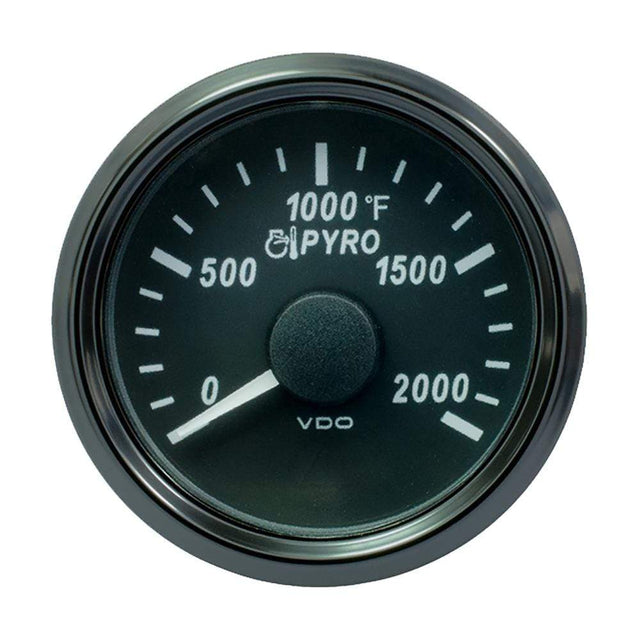 VDO Qualifies for Free Shipping VDO SingleViu 2-1/16" Exhaust Gas Gauge 2000-Degree F #A2C3833040030