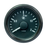 VDO Qualifies for Free Shipping VDO SingleViu 2-1/16" Turbo Pressure Gauge 60 PSI #A2C3833470030