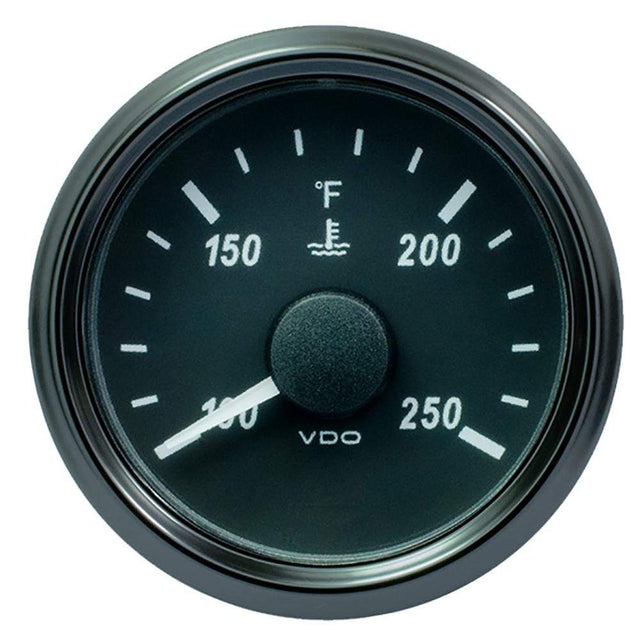 VDO Qualifies for Free Shipping Vdo Singleviu 2-1/16" Water Temp Gauge 250 Degree F #A2C3833350030