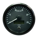 VDO Qualifies for Free Shipping VDO SingleViu 4" Tachometer 2500 RPM #A2C3832820030